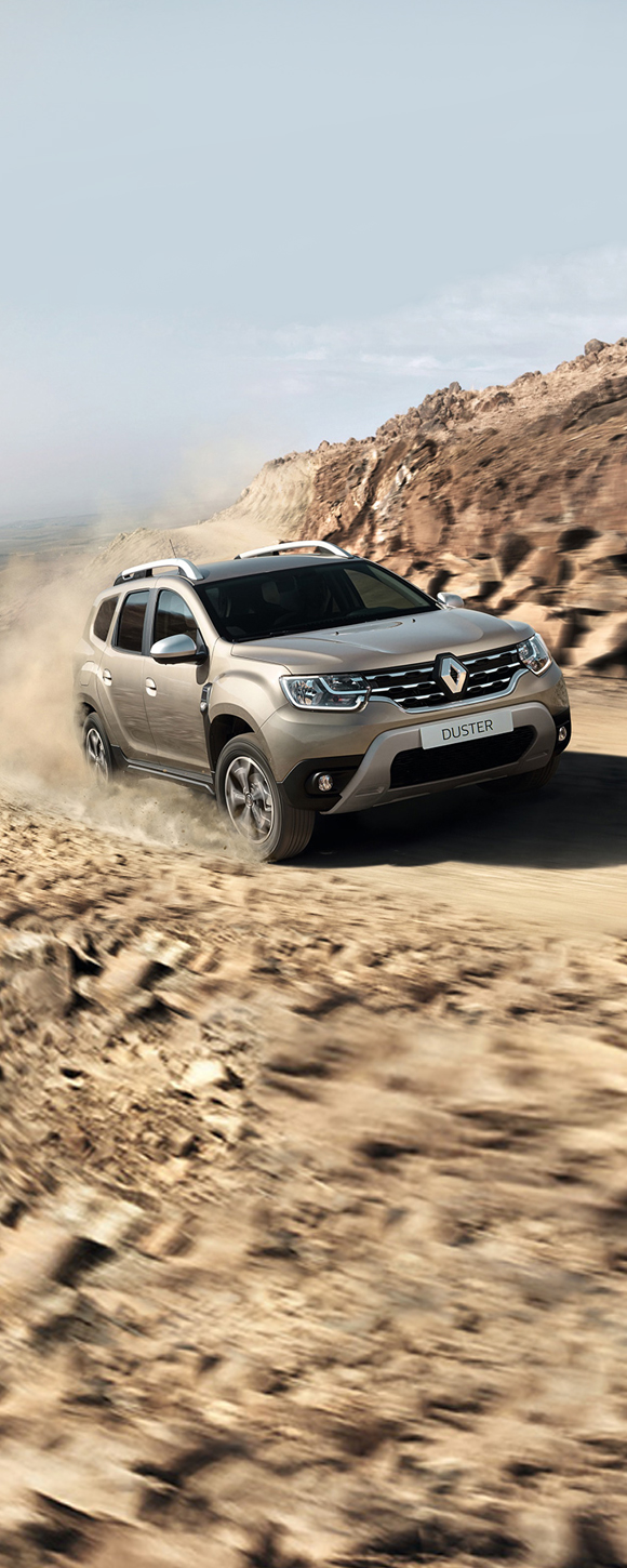 All-New Renault Duster front side view