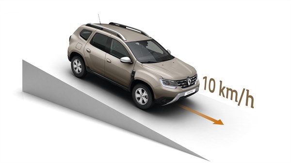 All-New Renault Duster downhill control system
