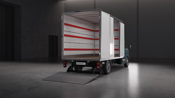 rear door with 270° opening - large volume - Renault Master