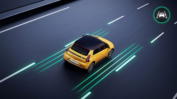 lane keeping assist - Renault 5 E-Tech electric