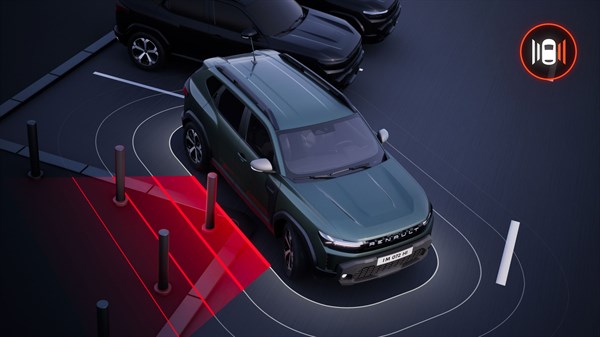 side park assist - Renault Duster