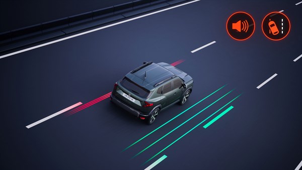 lane departure warning- Renault Duster