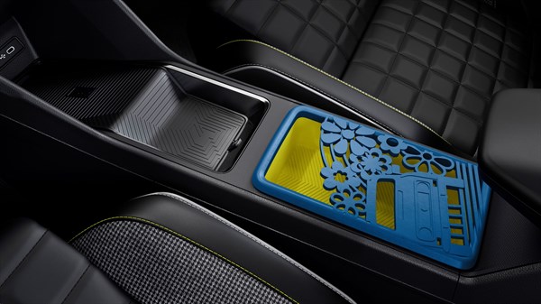 customised 3D print@flins storage - Renault 4 E-Tech electric