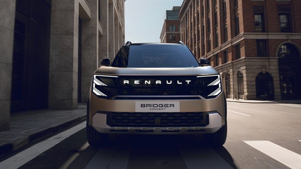 front signature lighting - Renault Bridger Concept
